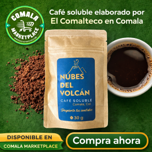 Café soluble Nubes del Volcán 30g El Comalteco