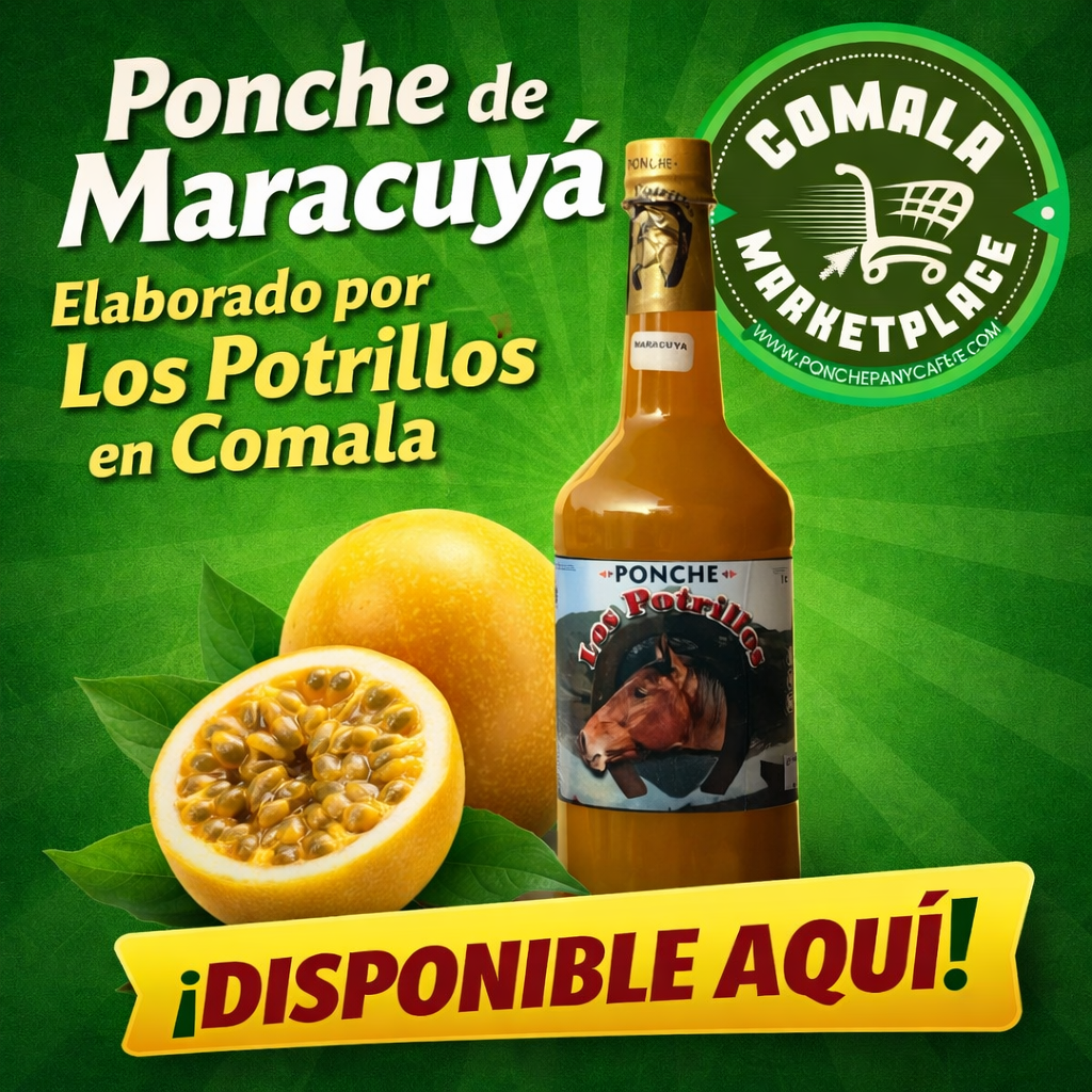 Ponche de Maracuyá de 1Lt. con Mezcal Los Potrillos