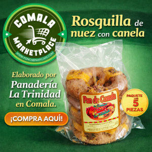 Rosquilla de nuez con canela, paquete con 5 piezas – Panadería La Trinidad